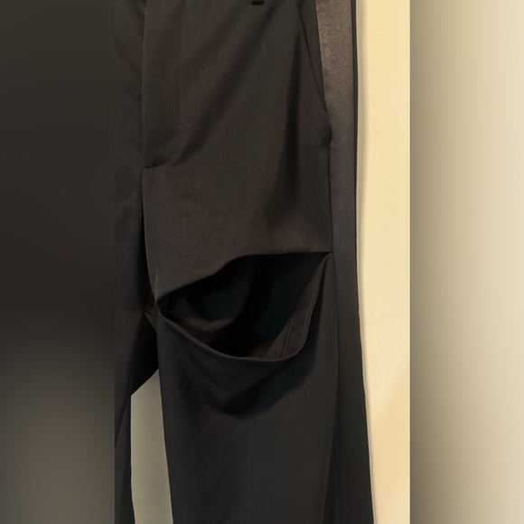 A R E A Asymmetric Slit Pant - Picture 7 of 12